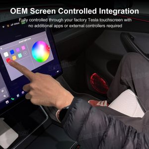 ไฟแอมเบียนต์ Hansshow Tesla Model 3 Highland (INTERIOR LIGHTING SYSTEM)