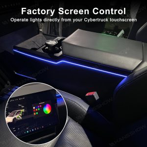 ไฟแอมเบียนต์ คอนโซลกลาง Hansshow Tesla Cybertruck (CONTROL SCREEN LIGHT)