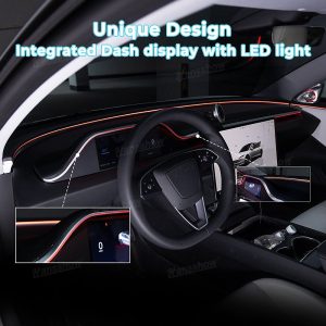 ไฟแอมเบียนต์ คอนโซลหน้า Hansshow Tesla Model 3 Highland (INSTRUMENT 8.9-INCH LIGHTING)