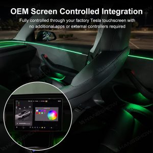 ไฟแอมเบียนต์ ประตู Hansshow Tesla Model Y Juniper Highland (INTERIOR POCKET LIGHT)