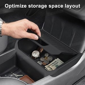 กล่องเก็บของในรถ คอนโซลกลาง Hansshow Tesla Model Y Juniper (UNDER TRAY BOX)