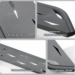 บันไดข้างไฟฟ้า Hansshow Tesla Cybertruck (BRACKETS EXTERIOR BARS)