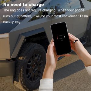 อุปกรณ์แต่งรถ Hansshow Tesla Cybertruck (BLACK SMART RING)