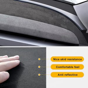 ชุดกันรอย คอนโซลหน้า Hansshow Tesla Model Y L
