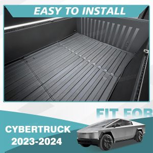 พรมปูพื้น ท้ายรถ Hansshow Tesla Cybertruck (MATERIAL DURABLE CUSTOM)