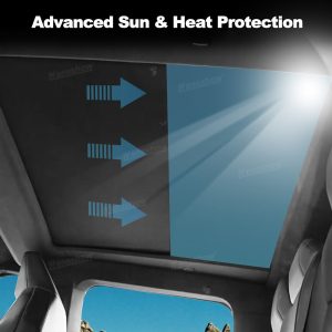 ม่านบังแดด หลังคากระจก Hansshow Tesla Cybertruck (FRAMELESS ELECTRIC CONTROL)