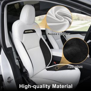 อุปกรณ์เบาะ Hansshow Tesla Model Y Juniper Plaid (DESIGN FULL SET)
