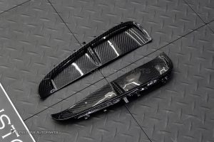 ช่องลมแก้มข้าง Carbon Fiber PORSCHE 971 Panamera ทรง USUS AUTOCLAVE