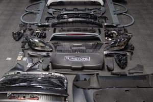 ชุดแปลงโฉมรอบคัน สำหรับ Porsche Cayenne 958.1 เป็น Cayenne 9Y0.2 หน้า TURBO หลัง Sport Design