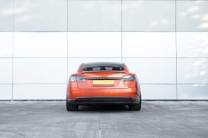 ดิฟฟิวเซอร์ท้าย Carbon Fiber สำหรับ Tesla Model S ทรง URBAN