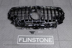 กระจังหน้า สำหรับ W214 E-Class ทรง AMG GT Black