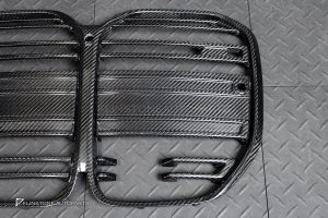 กระจังหน้า Carbon fiber สำหรับ BMW G22 Series 4 ทรง M4 แบบเว้า ACC