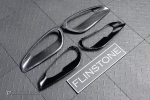 ช่องลม turbo s Carbon fiber สำหรับ Porsche 992 Carrera
