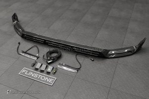ลิ้นหน้า พร้อมไฟ LED Daytime Carbon Fiber สำหรับ W465 G-Class ทรง USUS Autoclave