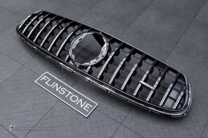 กระจังหน้า สำหรับ W253 GLC-Class facelift ทรง GT สีโครเมี่ยม แท้ A2538882201
