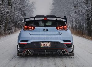 สปอยเลอร์ท้าย Carbon Fiber Hyundai Veloster N ADRO แท้