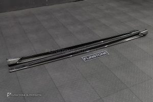 สเกิร์ตข้าง Carbon Fiber สำหรับ BMW X6 G06 LCI ทรง Larte design