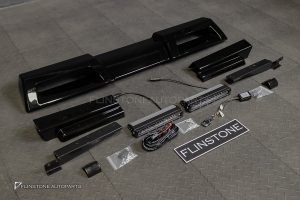 สปอยเลอร์หลังคา พร้อมไฟ LED สำหรับ GWM TANK500 สีดำเงา