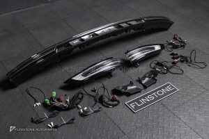 ชุดไฟท้าย สีขาว สำหรับ Porsche Cayenne 958.1 เป็น Cayenne 9Y0.2