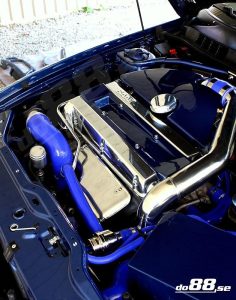 ท่อไอดี do88 สีน้ำเงิน สำหรับ SAAB 900/9-3 Turbo 94-00