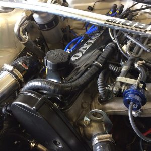 ท่อยางซิลิโคน do88 สีแดง สำหรับ Volvo 740/940 Turbo 92-98 Crankcase vent