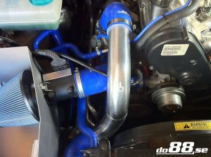 สเปเซอร์ลิ้นปีกผีเสื้อ do88 สีน้ำเงิน สำหรับ Volvo 7/940 Turbo Center Connection