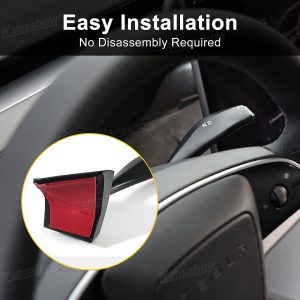 ก้านเกียร์ Hansshow Tesla Model 3 Highland (DISASSEMBLY-FREE INSTALLATION CONTROL)