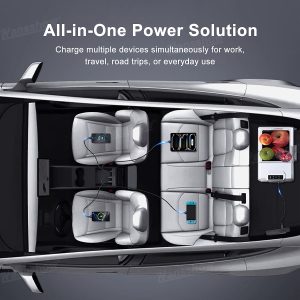 中控屏 Hansshow Tesla Model Y L(COMPATIBLE CIGARETTE INVERTER)