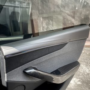 ชิ้นส่วนคาร์บอน ประตู Hansshow Tesla Model Y Juniper (OVERSIZED EXTENDED OVERLAYS)