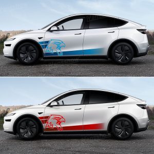 สติกเกอร์ตกแต่ง Hansshow Tesla Model Y Juniper (HEAD)