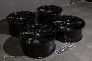 ล้อ Custom forged ลาย Turbo GT สำหรับ Porsche Cayenne E3.2 ขอบ 22 5-130 สี Gloss Black