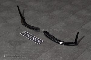 คิ้วลิ้นหน้า ซ้าย-ขวา สำหรับ C236 CLE-Class แท้ A2368856803 A2368856703 สีดำเงา