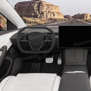 พวงมาลัย พวงมาลัย Hansshow Tesla Cybertruck Juniper Highland (JUNIPER LEATHER NAPPA)