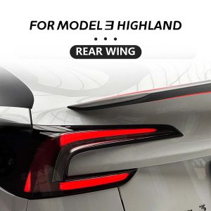 สปอยเลอร์ท้าย ท้ายรถ Hansshow Tesla Model 3 Highland Performance