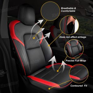 อุปกรณ์เบาะ Hansshow Tesla Model Y Juniper (STREAMLINED PROTECTORS DESIGN)