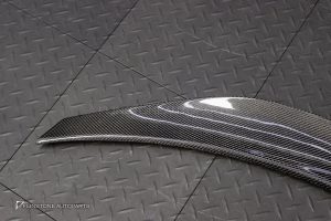 สปอยเลอร์ท้าย Carbon Fiber สำหรับ Mercedes Benz C205 C-Class ทรง PSM (ชุดที่ 2)