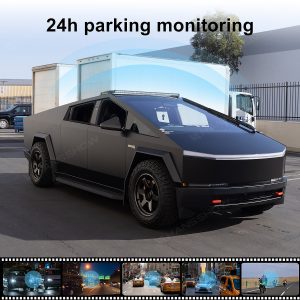 กล้องติดรถยนต์ คอนโซลหน้า Hansshow Tesla Cybertruck (RECORDING STREAMING REARVIEW)