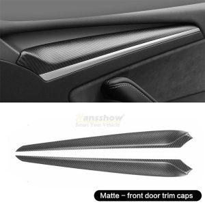 ชุดกันรอย คอนโซลหน้า Hansshow Tesla Model Y (FRONT DOOR 3/Y)