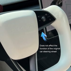 พวงมาลัย พวงมาลัย Hansshow Tesla Model 3 Highland (WHITE)