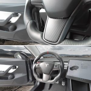 พวงมาลัย พวงมาลัย Hansshow Tesla Model Y (GRIP-HEATING FUNCTION)