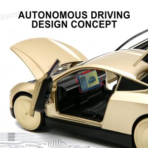 อุปกรณ์แต่งรถ Hansshow Tesla Cybertruck (COLLECTIBLE AUTONOMOUS CYBERCAB)