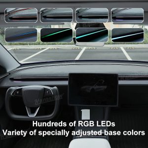 ไฟแอมเบียนต์ Hansshow Tesla Model Y Juniper Highland (DETECTION STREAMER JUNIPER)