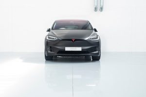 ลิ้นหน้า Carbon Fiber สำหรับ Tesla Model X ทรง URBAN