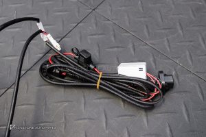 กระจังหน้า LED BMW G06 X6 LCI เส้นเดี่ยว สีดำเงา