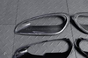 ช่องลม turbo s Carbon fiber สำหรับ Porsche 992 Carrera