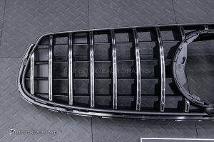 กระจังหน้า สำหรับ W253 GLC-Class facelift ทรง GT สีโครเมี่ยม แท้ A2538882201