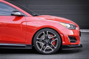 ลิ้นหน้า Carbon Fiber Hyundai Veloster N (V1) ADRO แท้