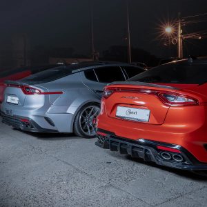 สปอยเลอร์ท้าย Carbon Fiber Kia Stinger (V2) ADRO แท้