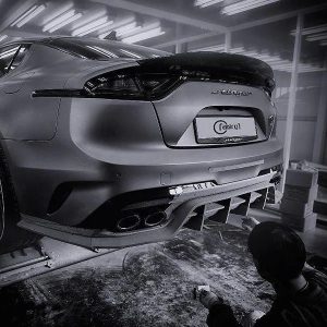 ดิฟฟิวเซอร์ท้าย Carbon Fiber Kia Stinger (V2) ADRO แท้