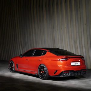 สเกิร์ตข้าง Carbon Fiber Kia Stinger (V2) ADRO แท้